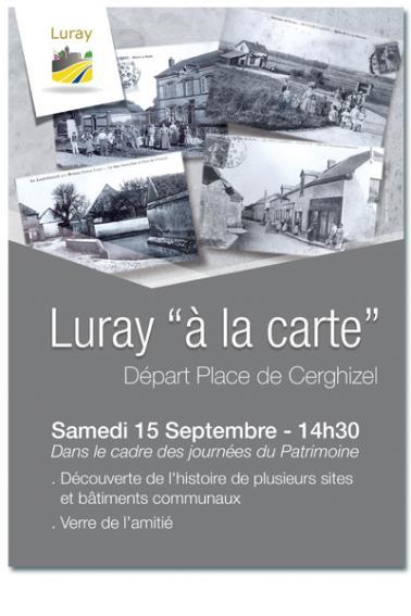 Luray "à la carte" - 15 septembre 2018